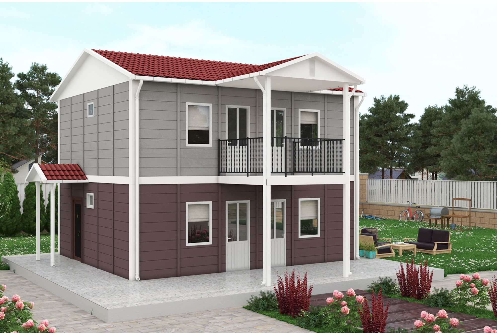 114m² Dubleks