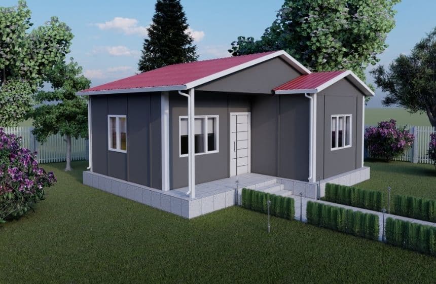49m2 Tek Katlı