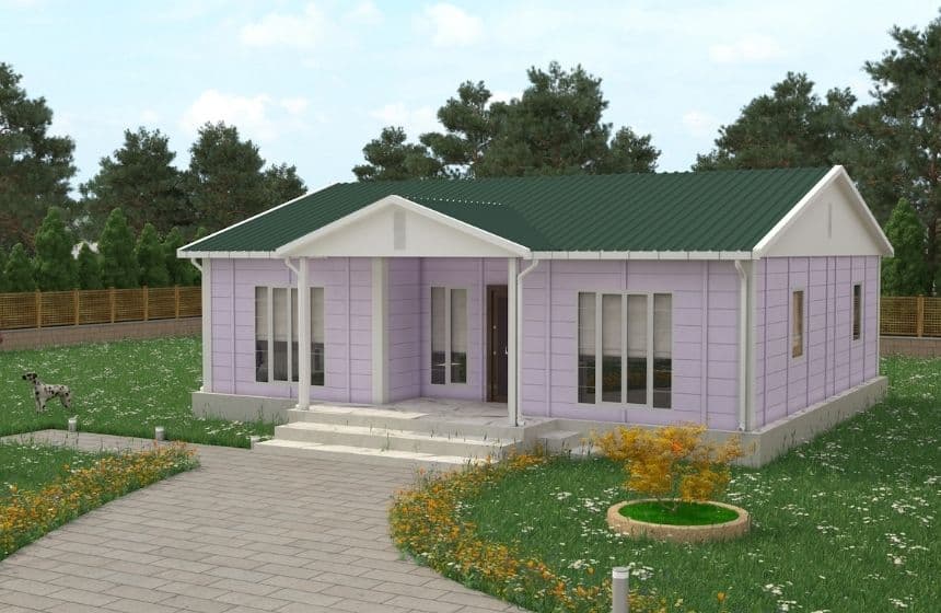 96m² Tek Katlı